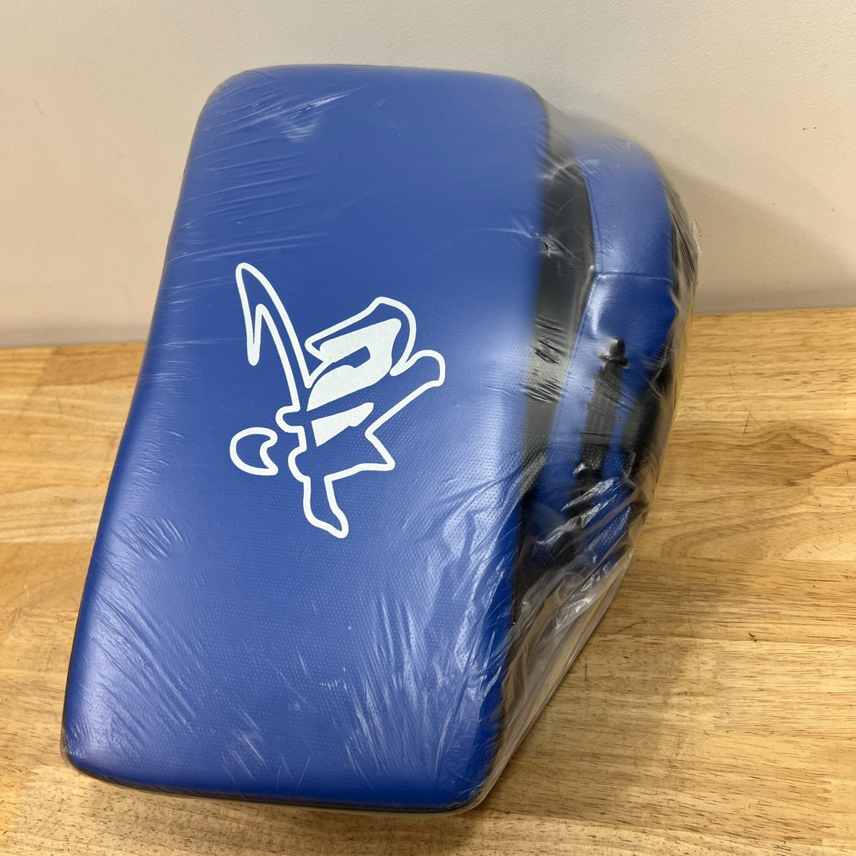 Blue Muay Thai Kick Shield Strike Pad for Boxing MMA Training