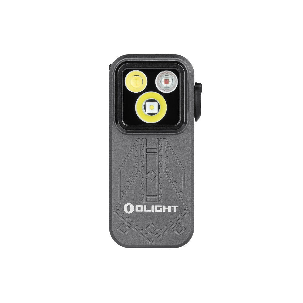 Olight Oclip Pro Flashlight with Flood, Spot, and Red Light - 500 Lumens