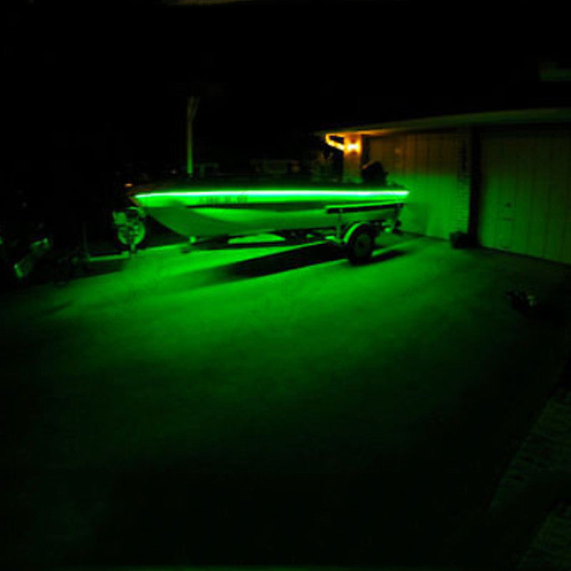 Bright Underwater Fishing Light 15000 Lumens Green LED for Boat Night Fishing