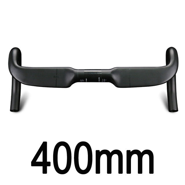 Carbon Drop Bar Road Bike Handlebar 31.8mm Internal Routing Lightweight