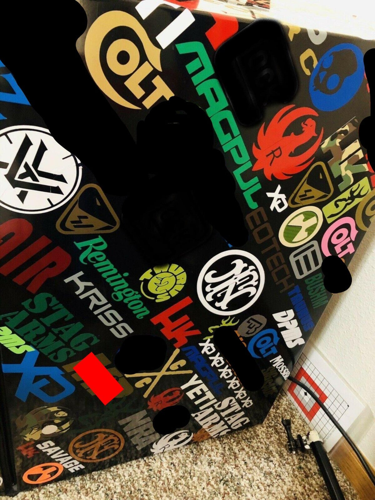 15-Pack Gun & Hunting Rifle Pistol Military Sticker Decal Set - Random Brands