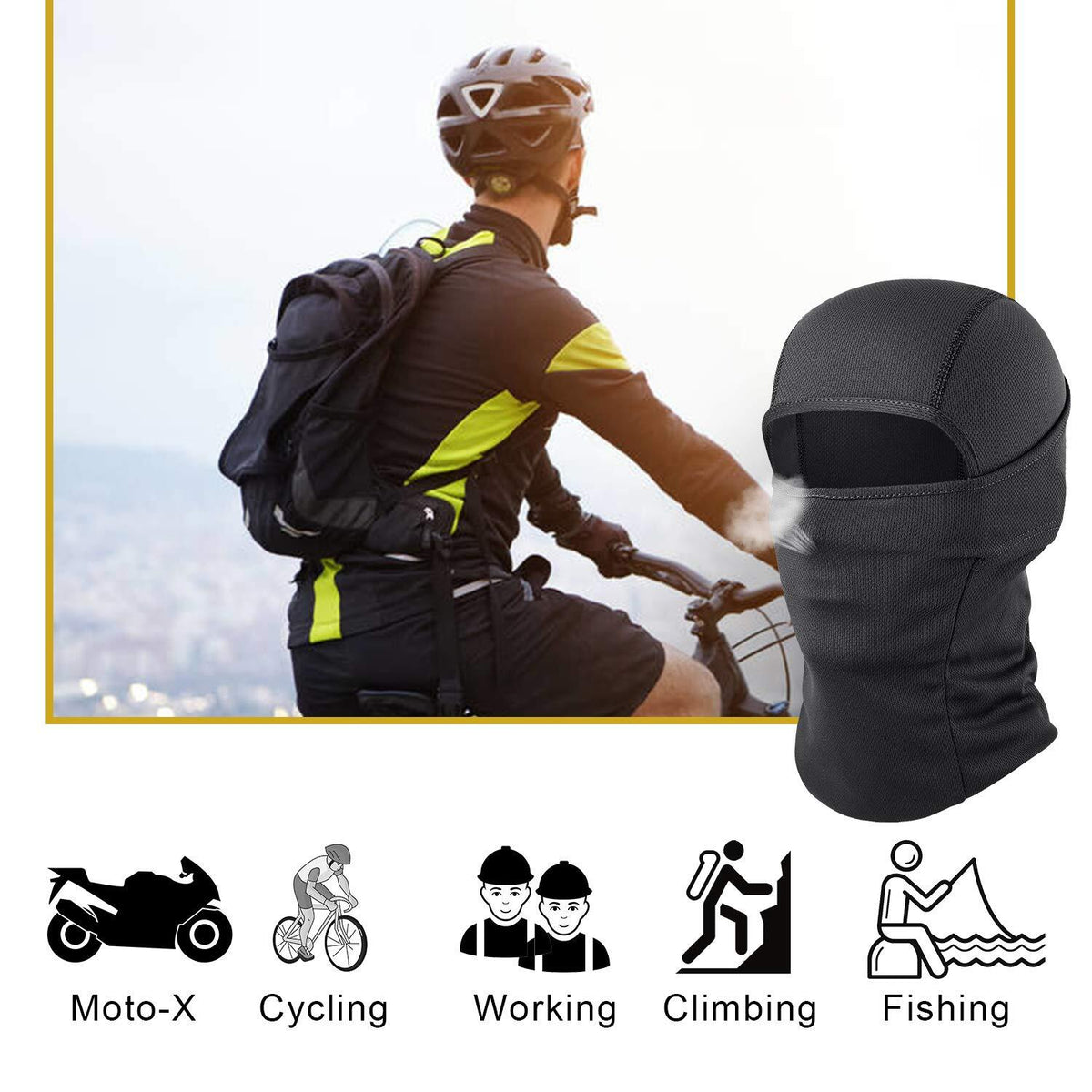 Balaclava Full Face Mask for Outdoor Sports and Tactical Use