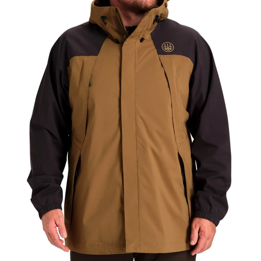 Waterproof Field Jacket for Outdoor Activities - Charcoal/Otter, Multiple Sizes