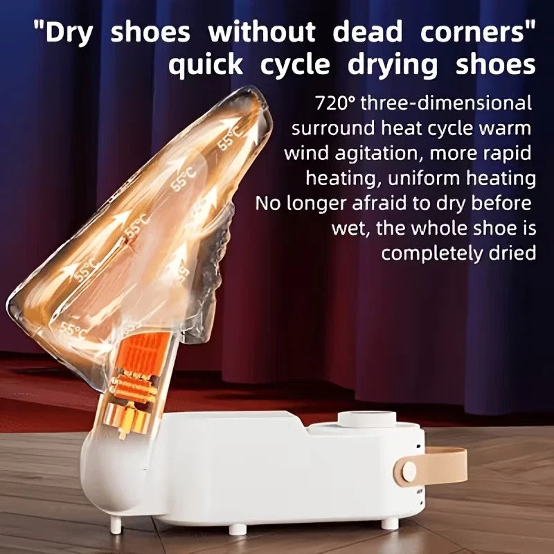 Portable Electric Shoe Dryer Boot Warmer with Quick Drying & Deodorizing
