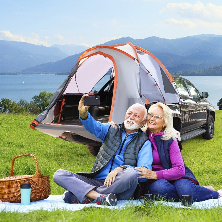 2 Person Waterproof Truck Bed Tent for Camping & Outdoor Adventures