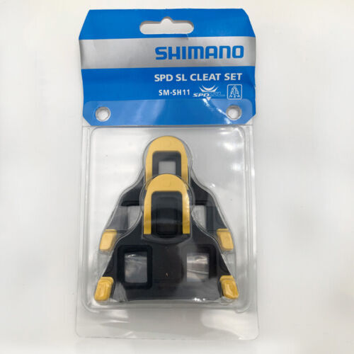 SPD-SL Road Bike Cleats with 6 Degree Float - Shimano Replacement Pedal Set