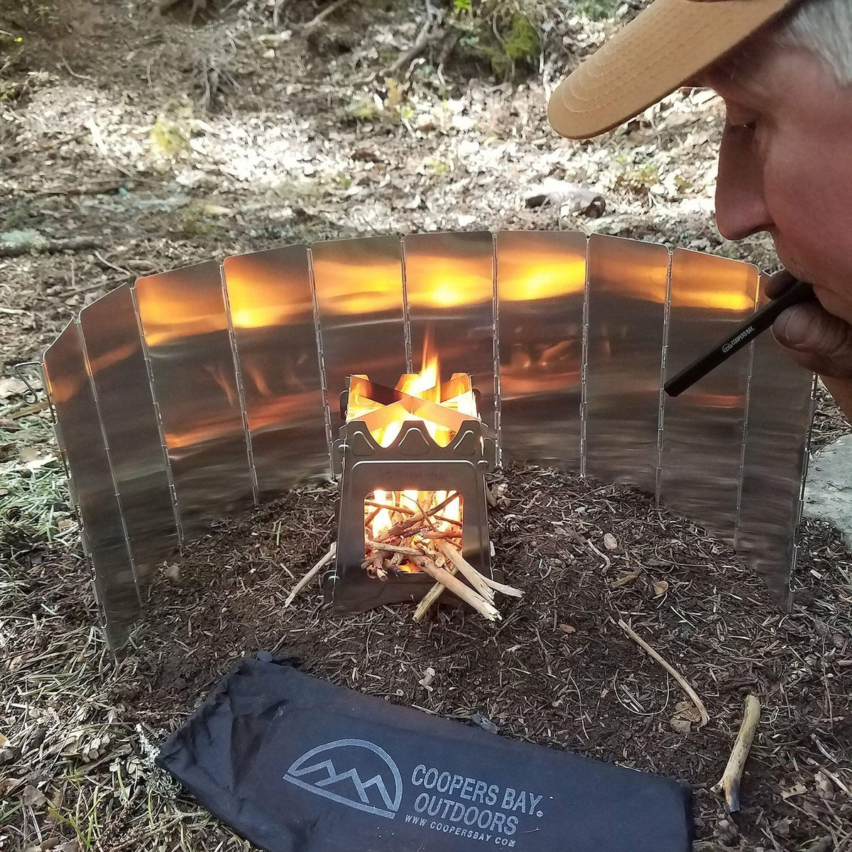 Ferro Rod Fire Starter Kit with Tinder Wick & Paracord Lanyard