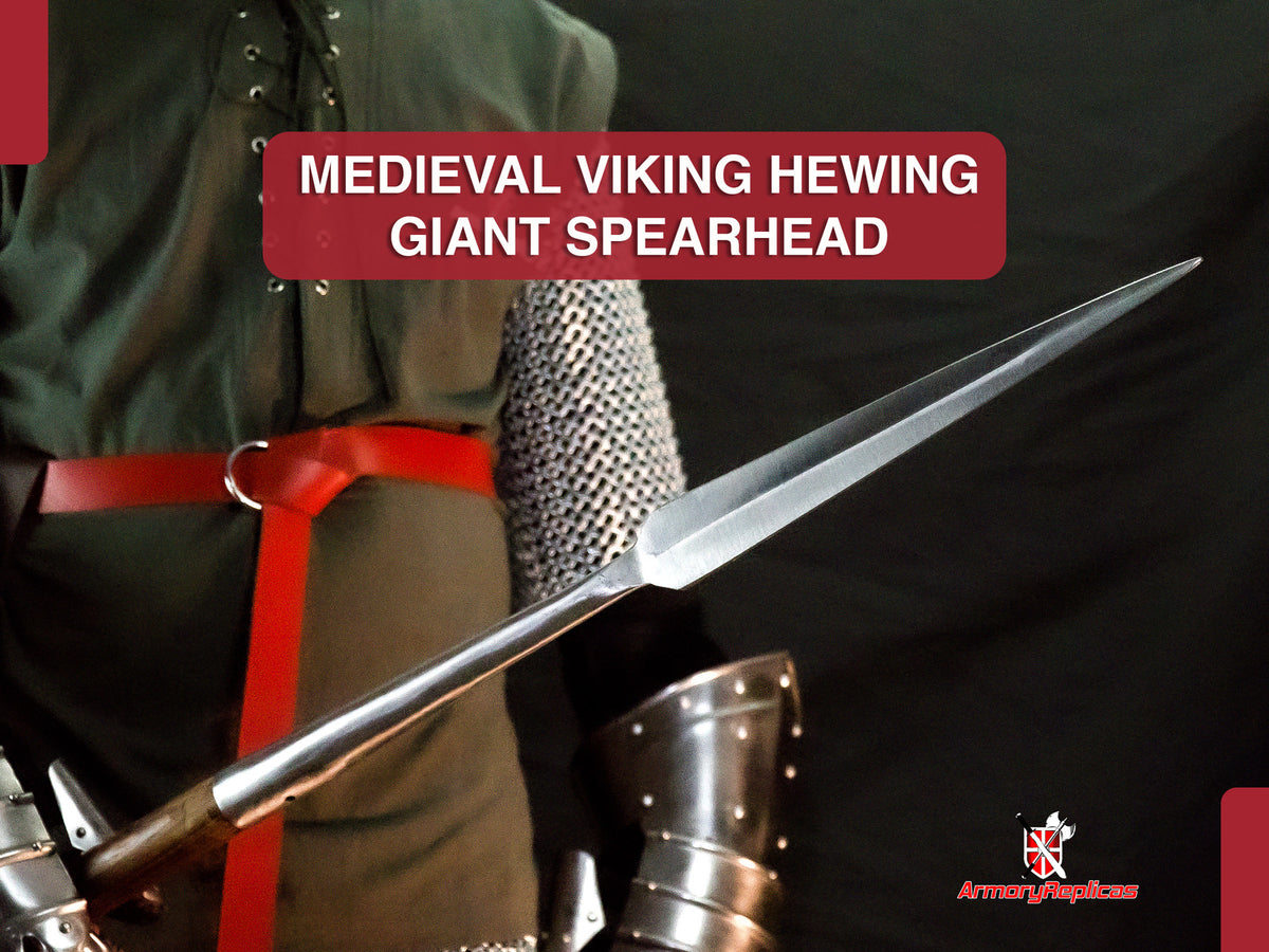 Medieval Hand Forged Spear Head Collection with Multiple Styles