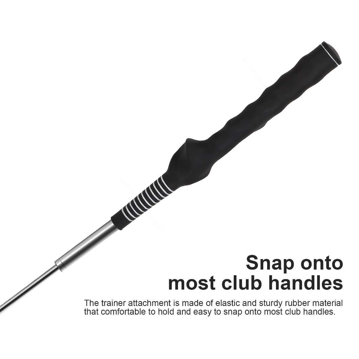 Golf Club Swing Training Grip for Right-Handed Beginners Practice Aid