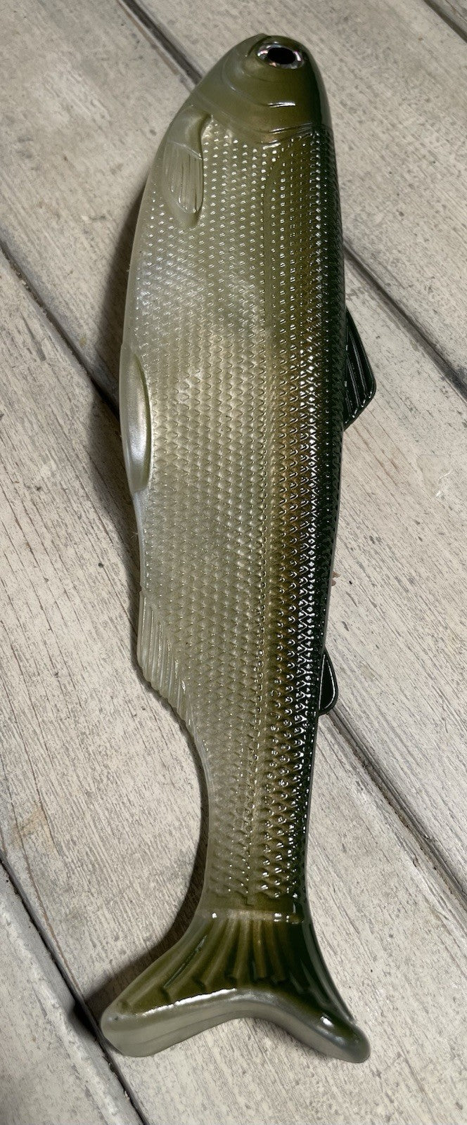 8-Inch Weedless Swimbait with Natural Bait Fish Color for Freshwater Fishing