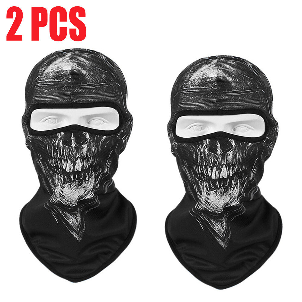 Windproof Tactical Balaclava Face Mask for Outdoor Sports - 2 Pack