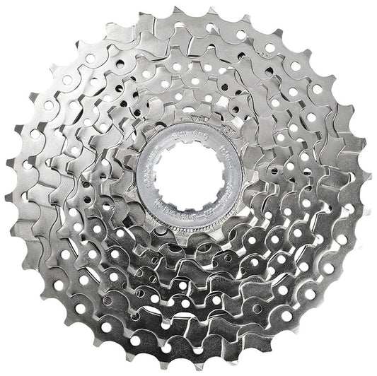Shimano Claris 8-Speed Cassette 11-32T Nickel Finish for Road & Hybrid Bikes