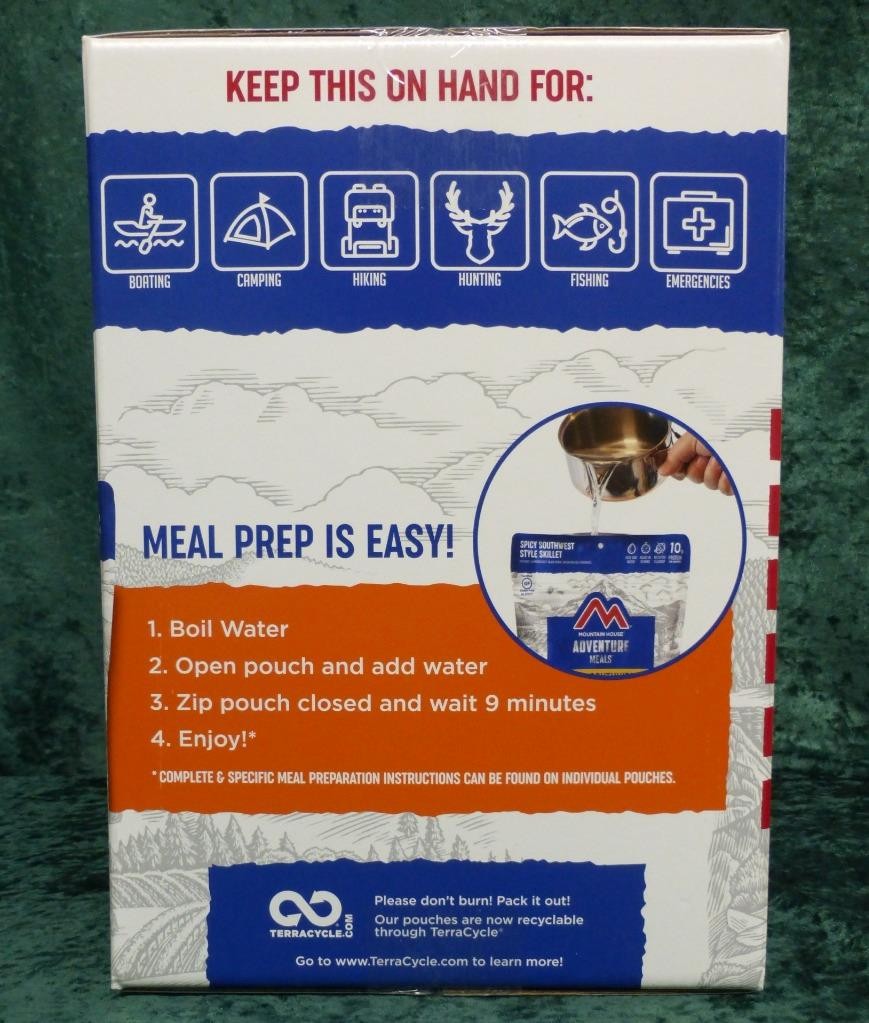 Emergency Freeze Dried Meal Kit - 26 Servings Survival Food with Long Shelf Life