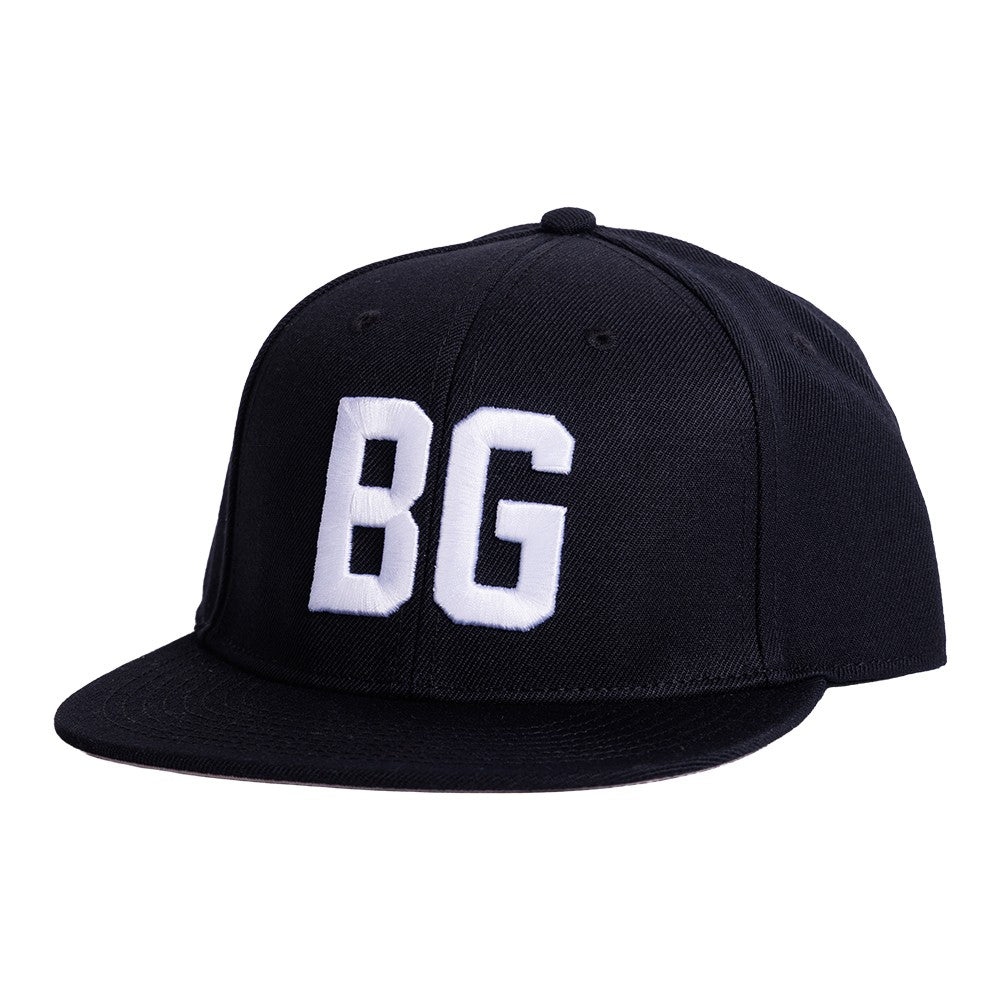 Bettinardi Flat Bill Adjustable Hat Cap - Black White Golf Style