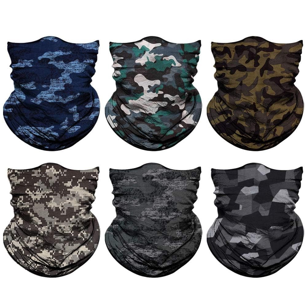 High-Quality Microfiber Neck Gaiter Face Mask for Outdoor Sports & UV Protection