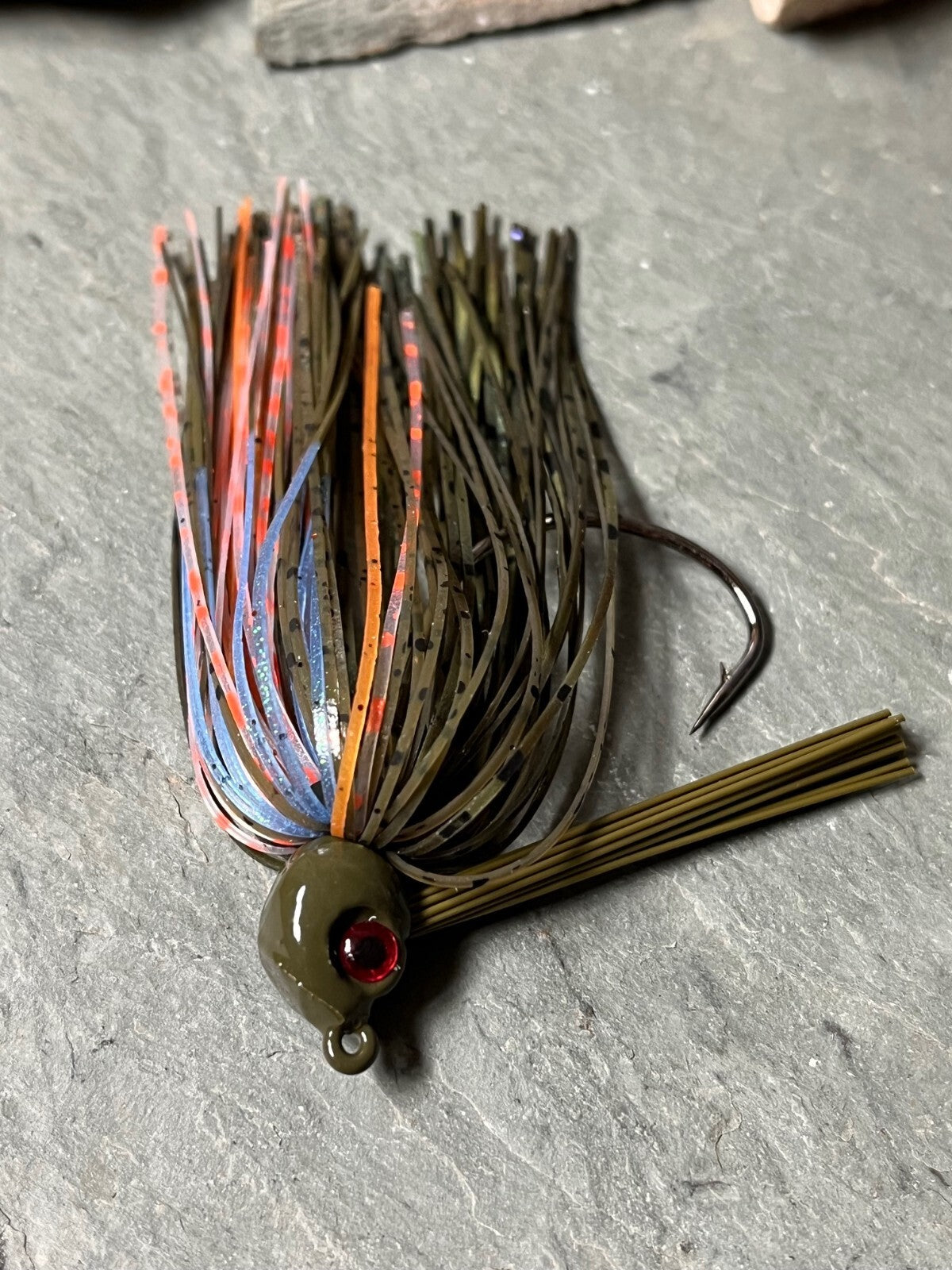 Bluegill Swim Jigs 2 Pack - Bass Fishing Lure with Mustad Hooks