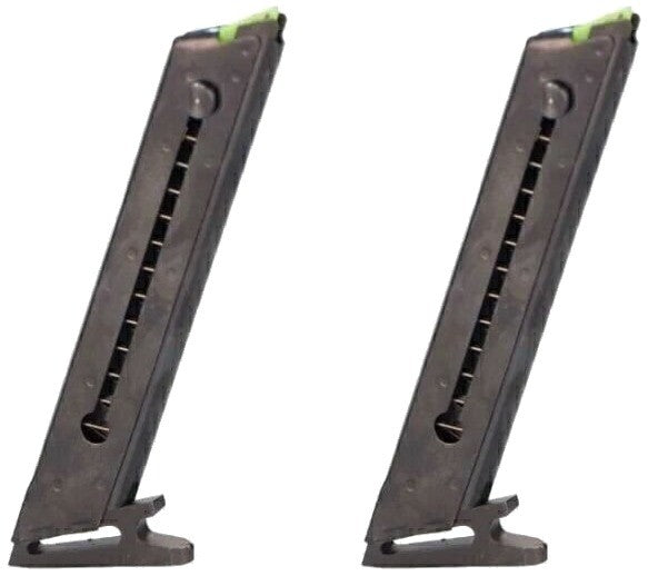 2-Pack High Standard Military Model .22 LR Magazine - Blue Steel 10-Round