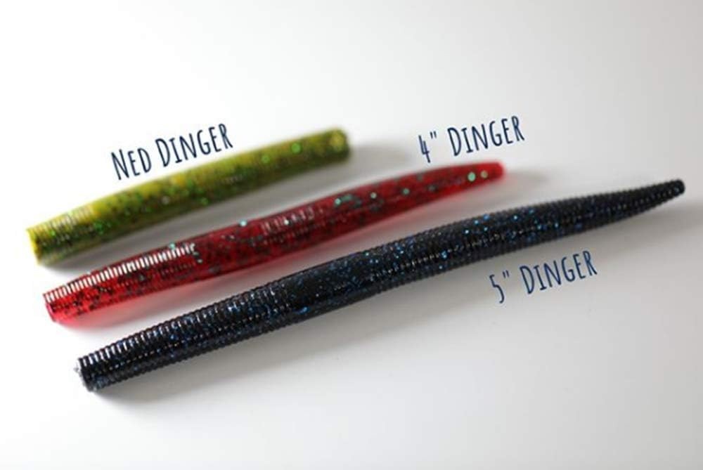 10-Pack 4-Inch Bass Fishing Soft Plastic Lures - Versatile Rigging