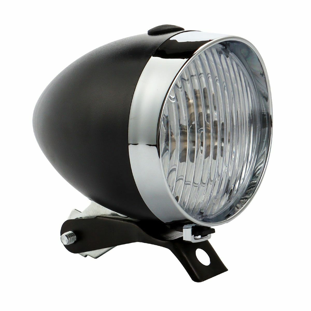 Retro Bicycle LED Headlight - Vintage Front Bike Light with Waterproof Design