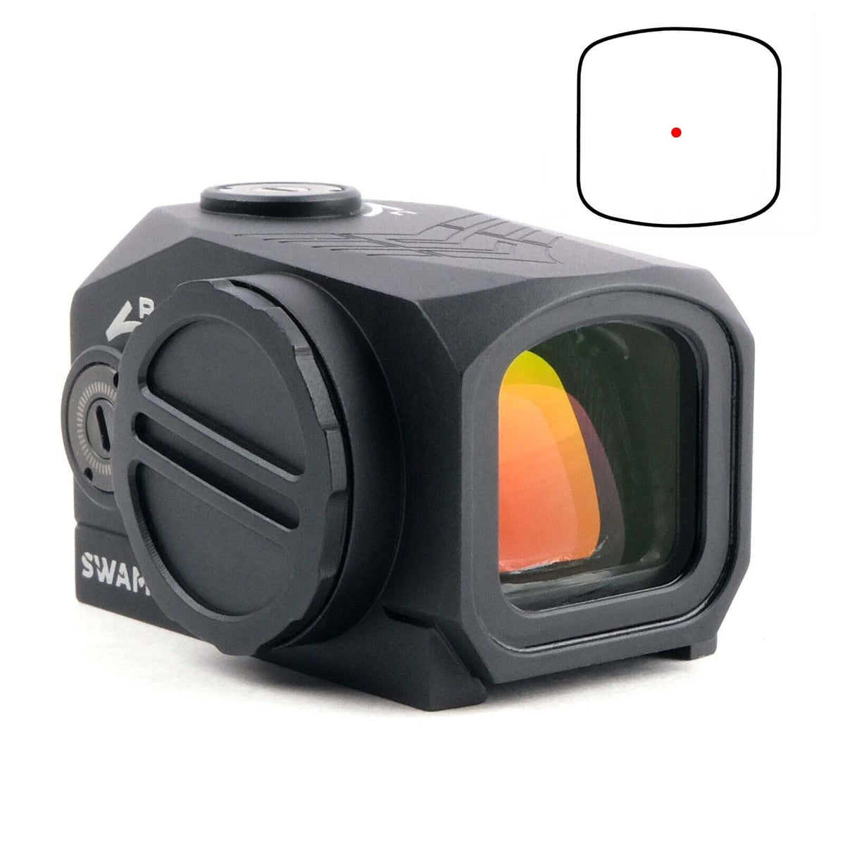 Red or Green Dot Sight 1X16mm 3MOA Closed Emitter Reflex Optic for Pistol & Rifle
