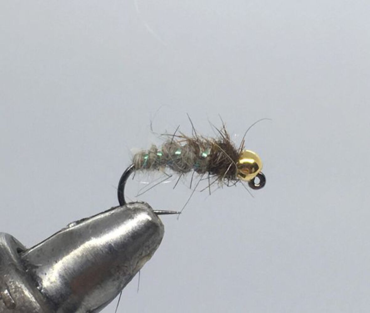 Fishing Jig - Tungsten Beadhead Waltz Worm Nymph Grey - Multiple Sizes & Count