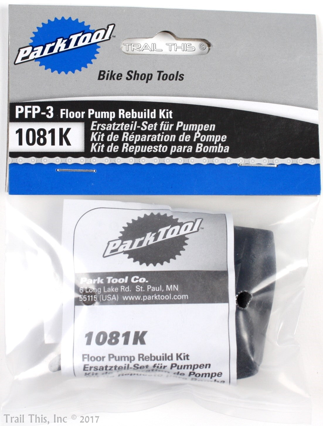 Bike Floor Pump Head & Gasket Rebuild Kit for PFP-3 PFP-6 PFP-8