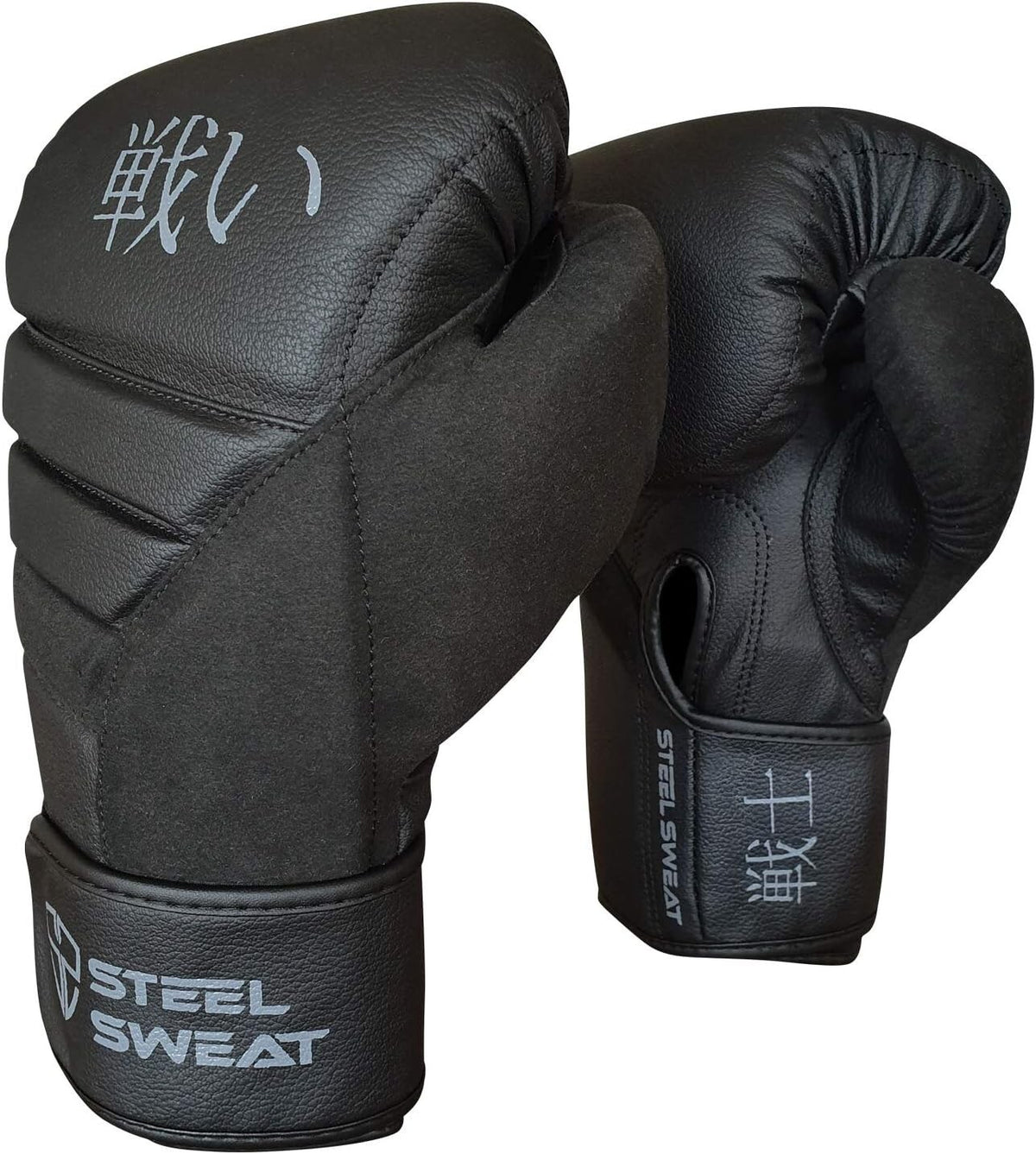 Steel Sweat Boxing Gloves 14 OZ Training Gloves for Punching Sparring Kickboxing