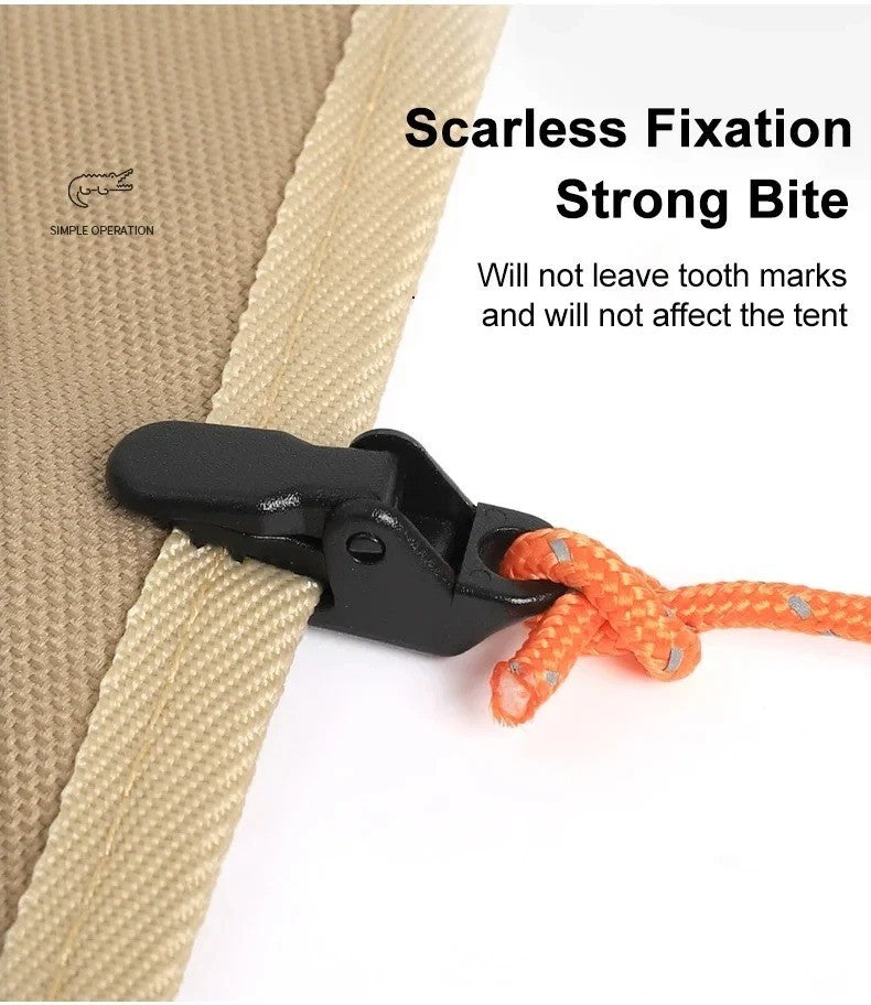 Heavy Duty Tarp Clips Clamps for Camping Canopies Tents Canvas - 50 Pieces