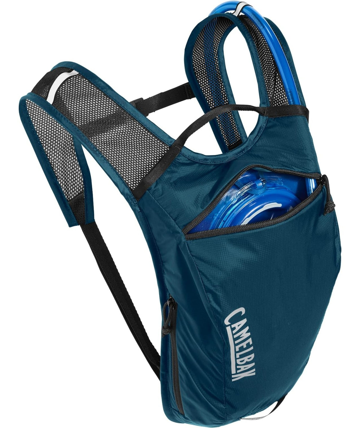 Lightweight Cycling Hydration Backpack with 1.5L Reservoir Navy/Black