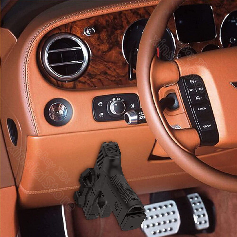 Magnetic Gun Mount Holster for Pistol Concealed Carry in Car Bed Desk