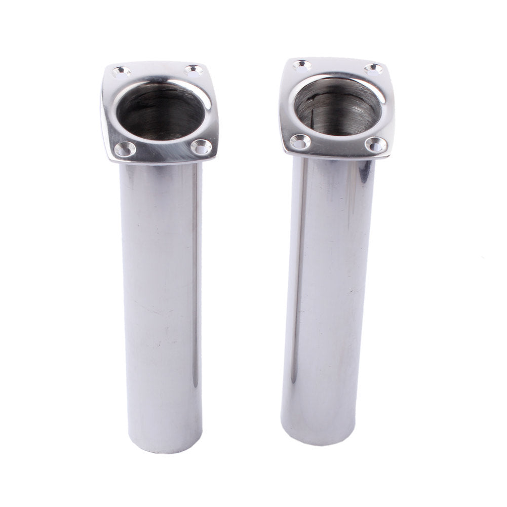 Stainless Steel Boat Fishing Rod Holder 90 Degree Flush Mount for Kayak Truck RV