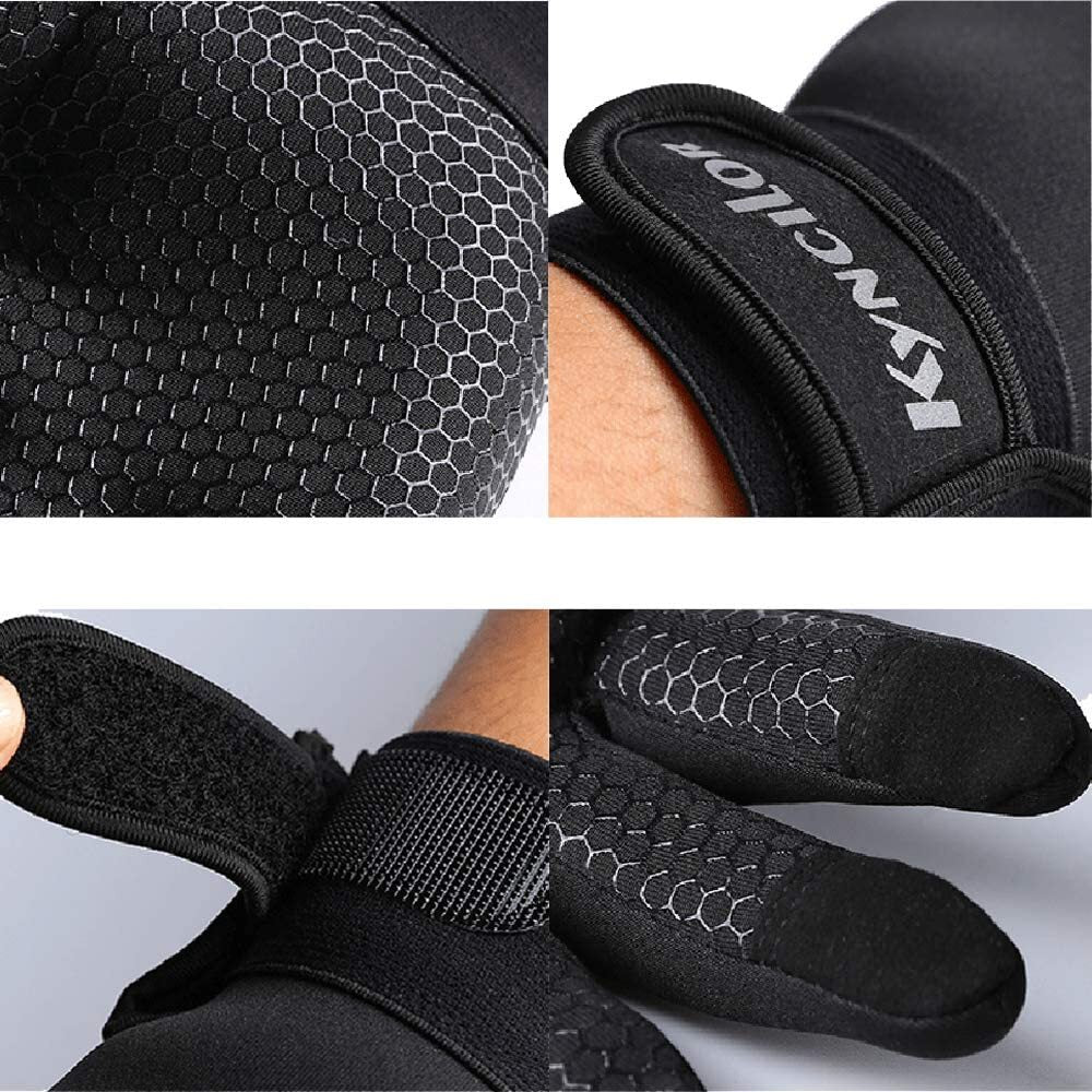 Winter Waterproof Touch Screen Ski Snow Gloves for Men Women - Thermal & Windproof