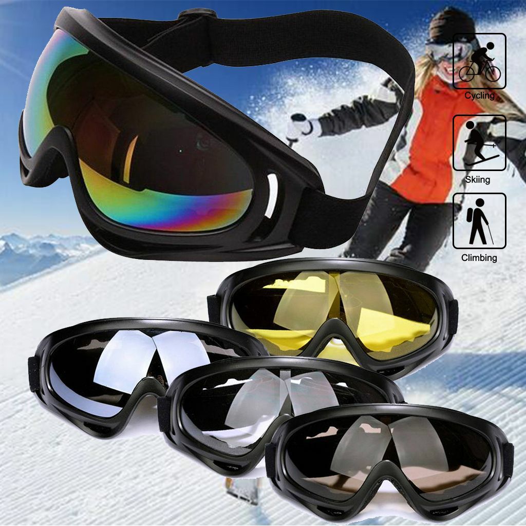Winter Ski & Snowboard Goggles Anti-Fog UV Protection Unisex
