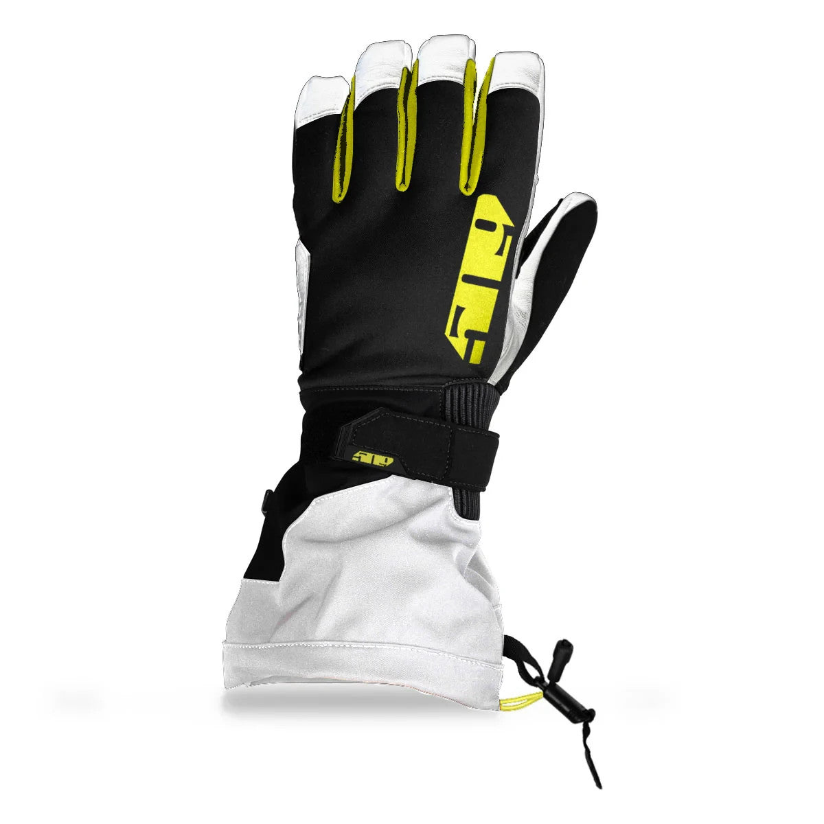 Insulated Snowmobile Gloves - Highlighter Edition, 3XL, Waterproof & Warm