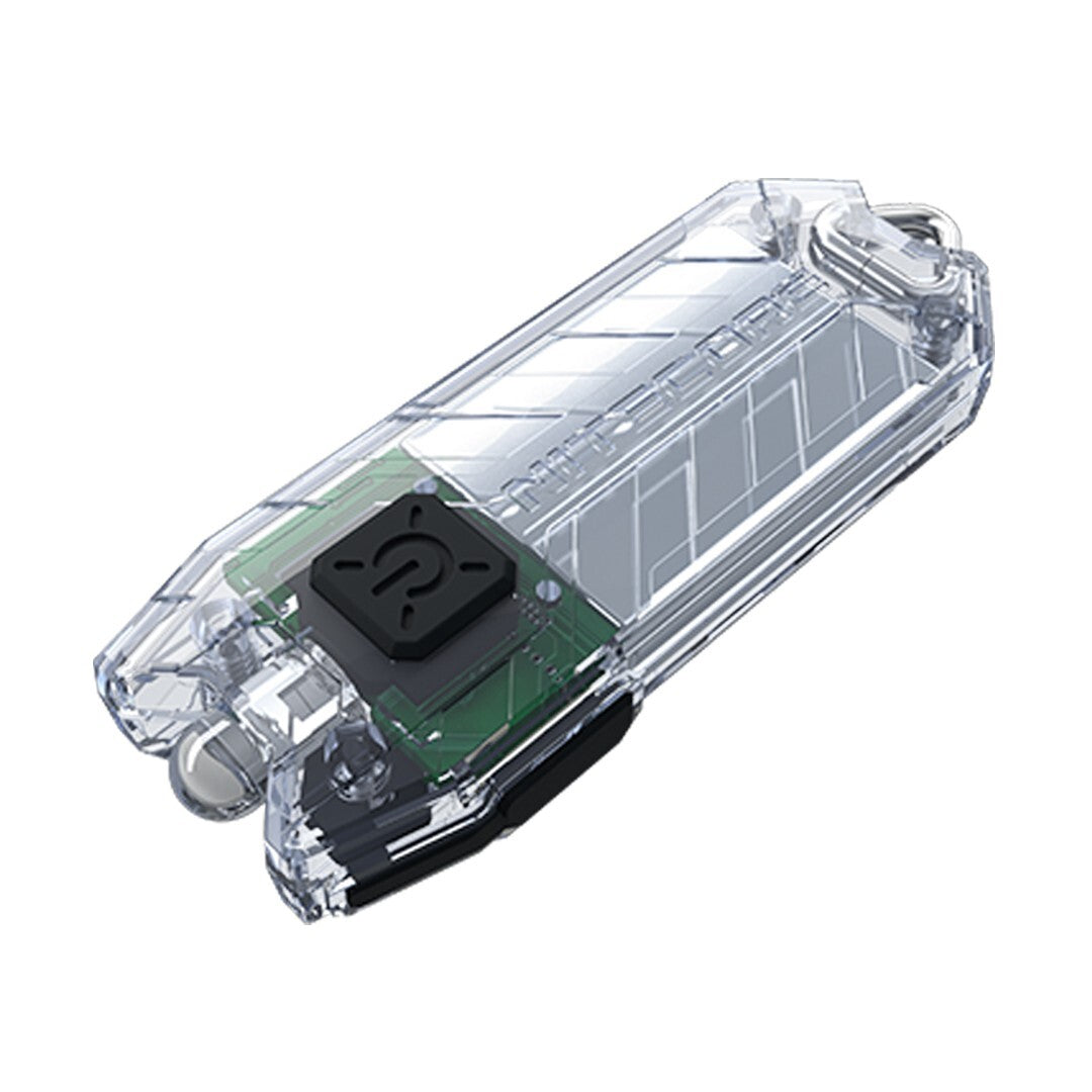 USB Rechargeable Keychain Flashlight, 55 Lumens, Compact & Waterproof