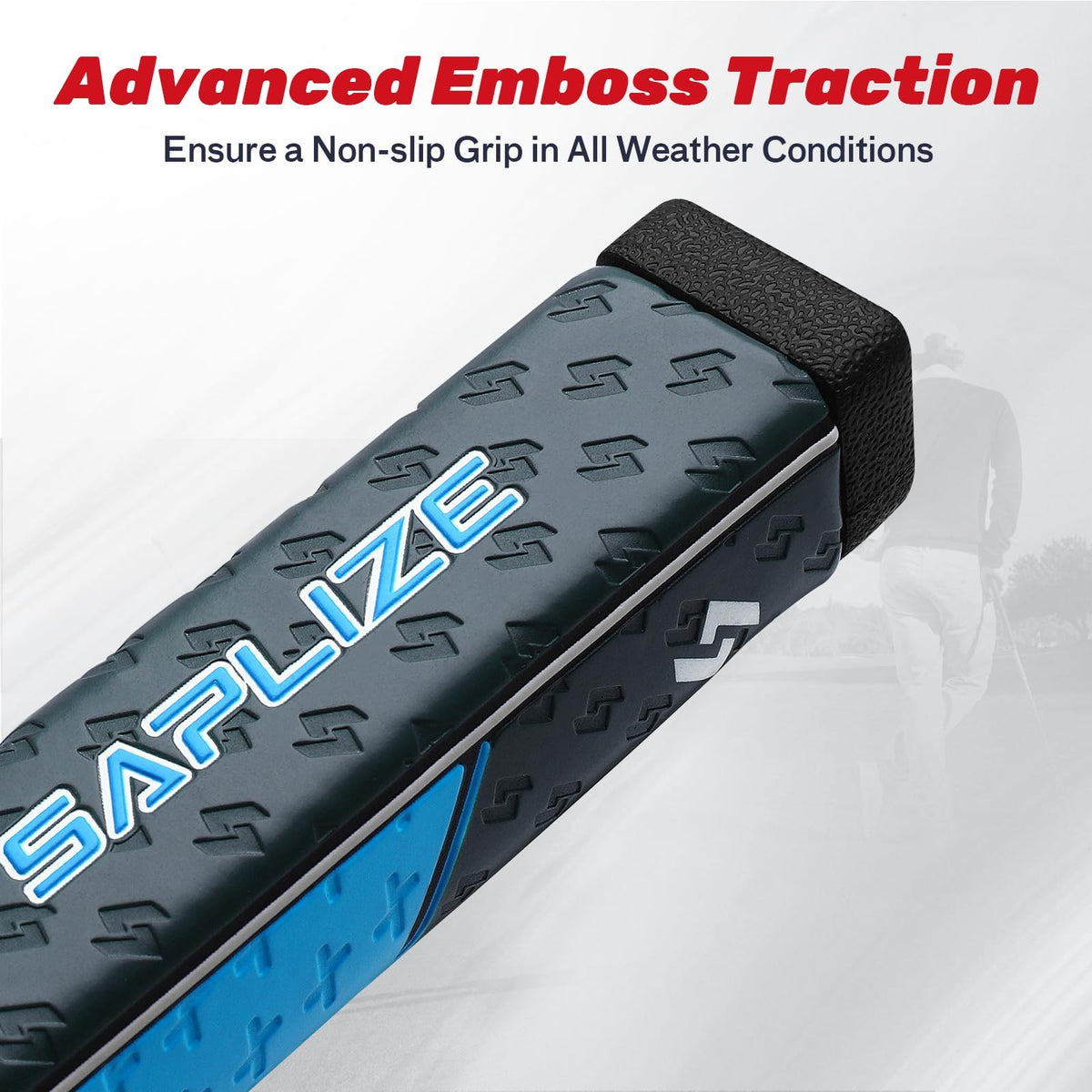 Golf Putter Grip Midsize Blue - Stable Control & Lightweight Design