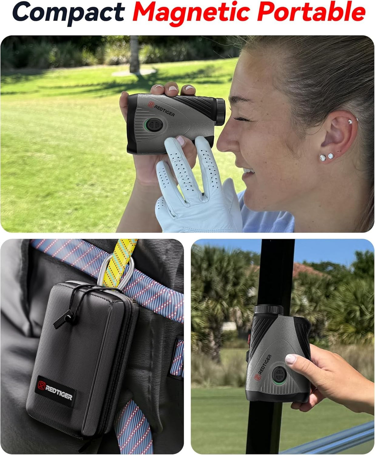 Laser Range Finder Golf Rangefinder 1200 Yards with Slope & Magnification