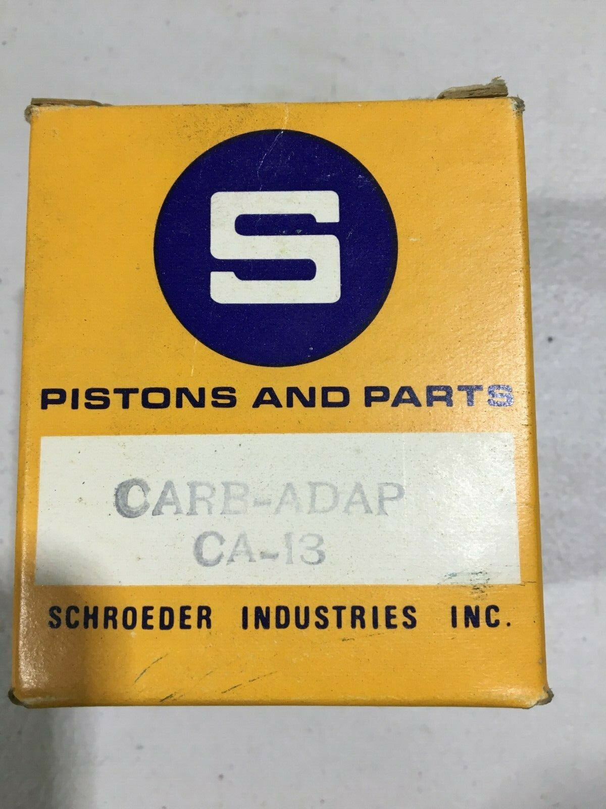 Vintage NOS Tillotson HR to HD Carb Adapter for Speedway Bikes