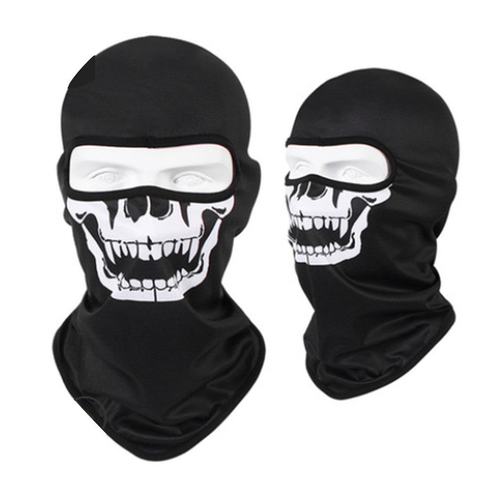 3D Ghosts Skull Balaclava Cycling Motorcycle Face Mask Halloween Cosplay