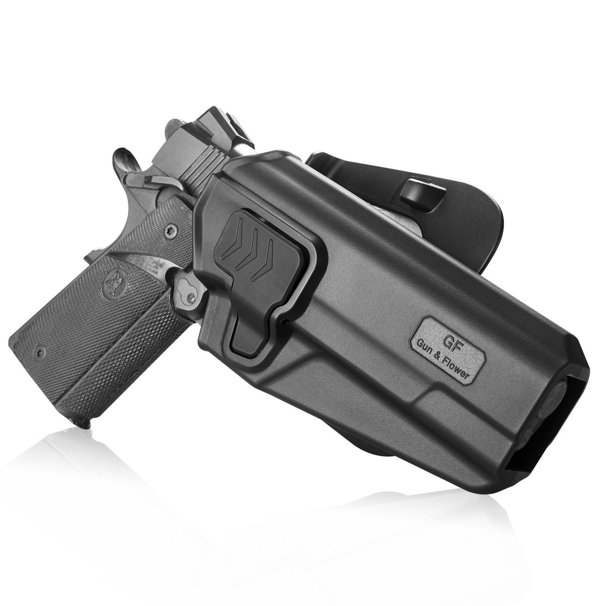OWB Holster for 1911 Pistol - Compatible with Colt, Kimber, Springfield, RIA, Elite Force