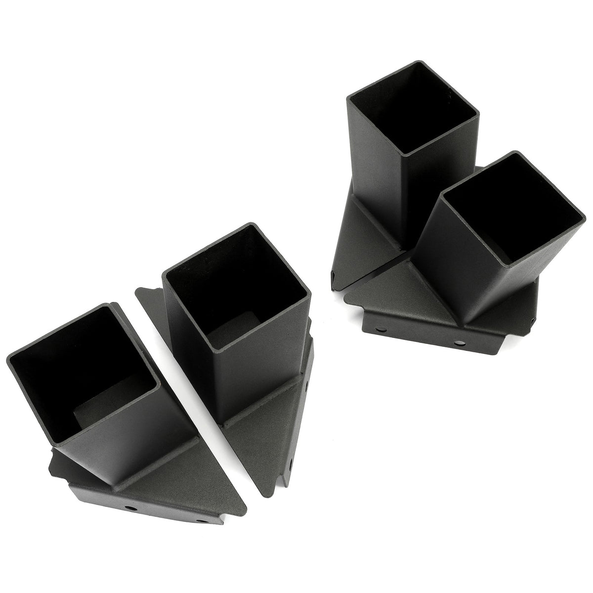 Heavy Duty Powder Coated Deer Elevator Brackets - Tree Stand Supports, 4pcs