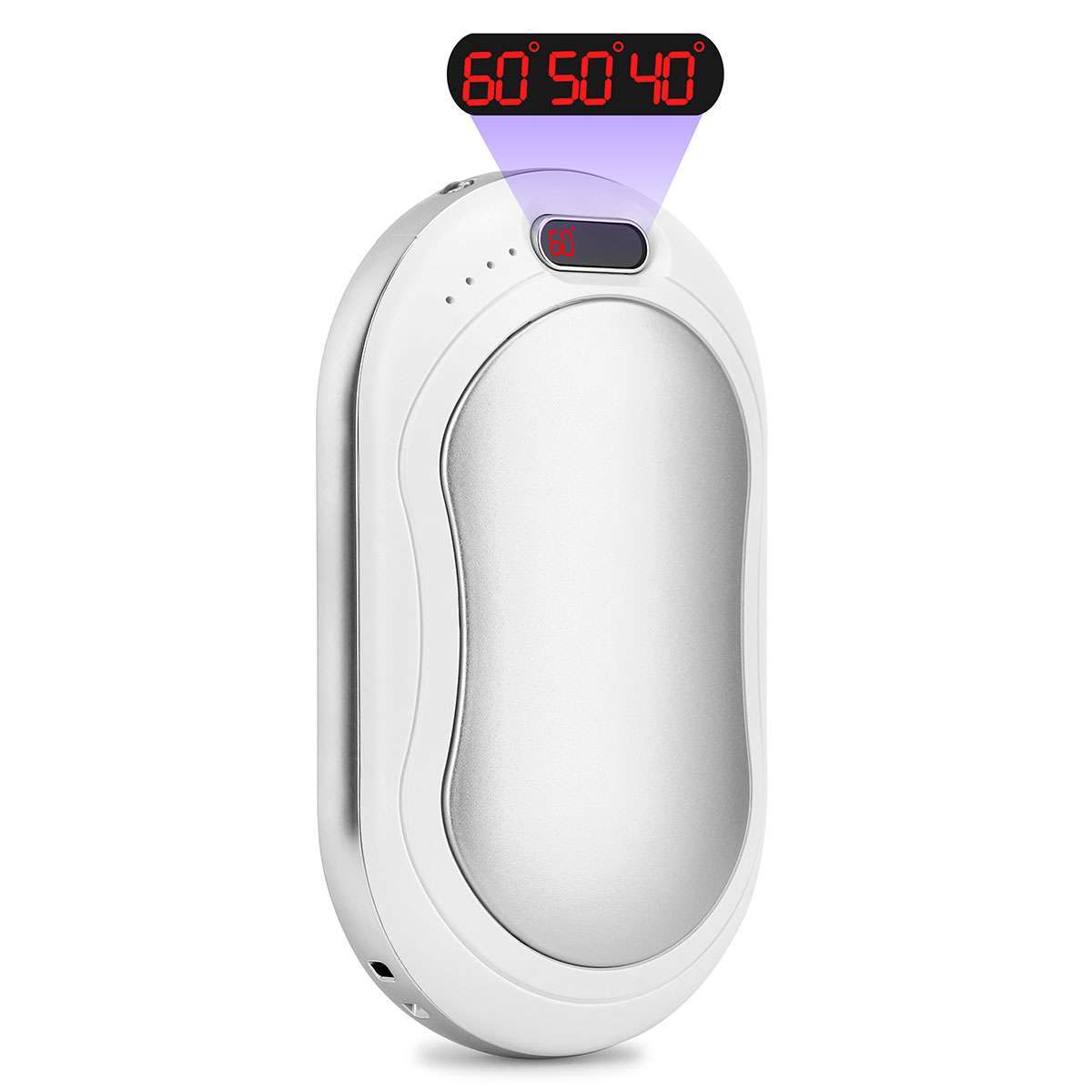 Rechargeable Hand Warmer Power Bank 10000mAh USB Heating Device Portable