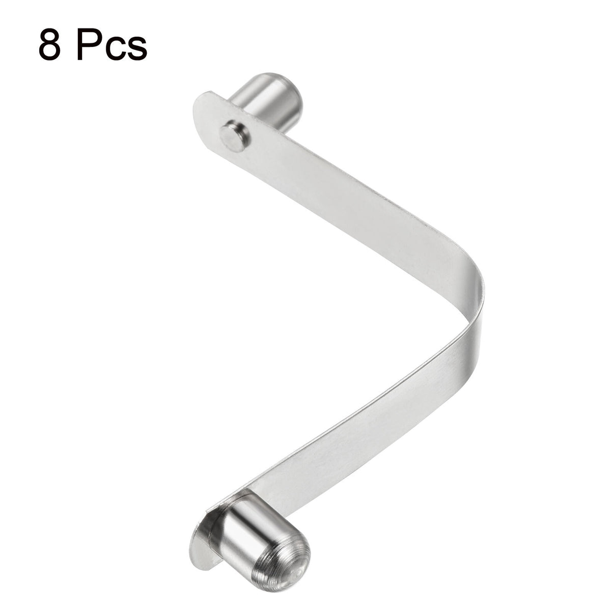 8 Pack Steel Locking Tube Pins for Camping, Marine, Fitness & More