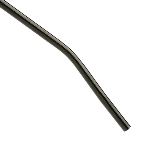Double Bend Black PVD Putter Shaft - Stepless .370 Tip, Right or Left Hand