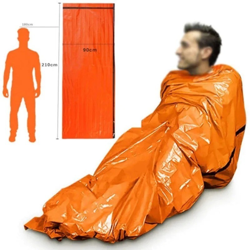 Waterproof Emergency Sleeping Bag for Camping Survival Outdoor Gear