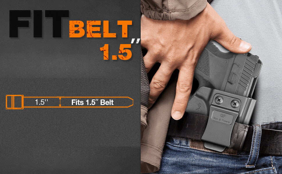 Polymer IWB Holster for Beretta APX Full Size 9mm & .40 - Inside Waistband Concealed Carry