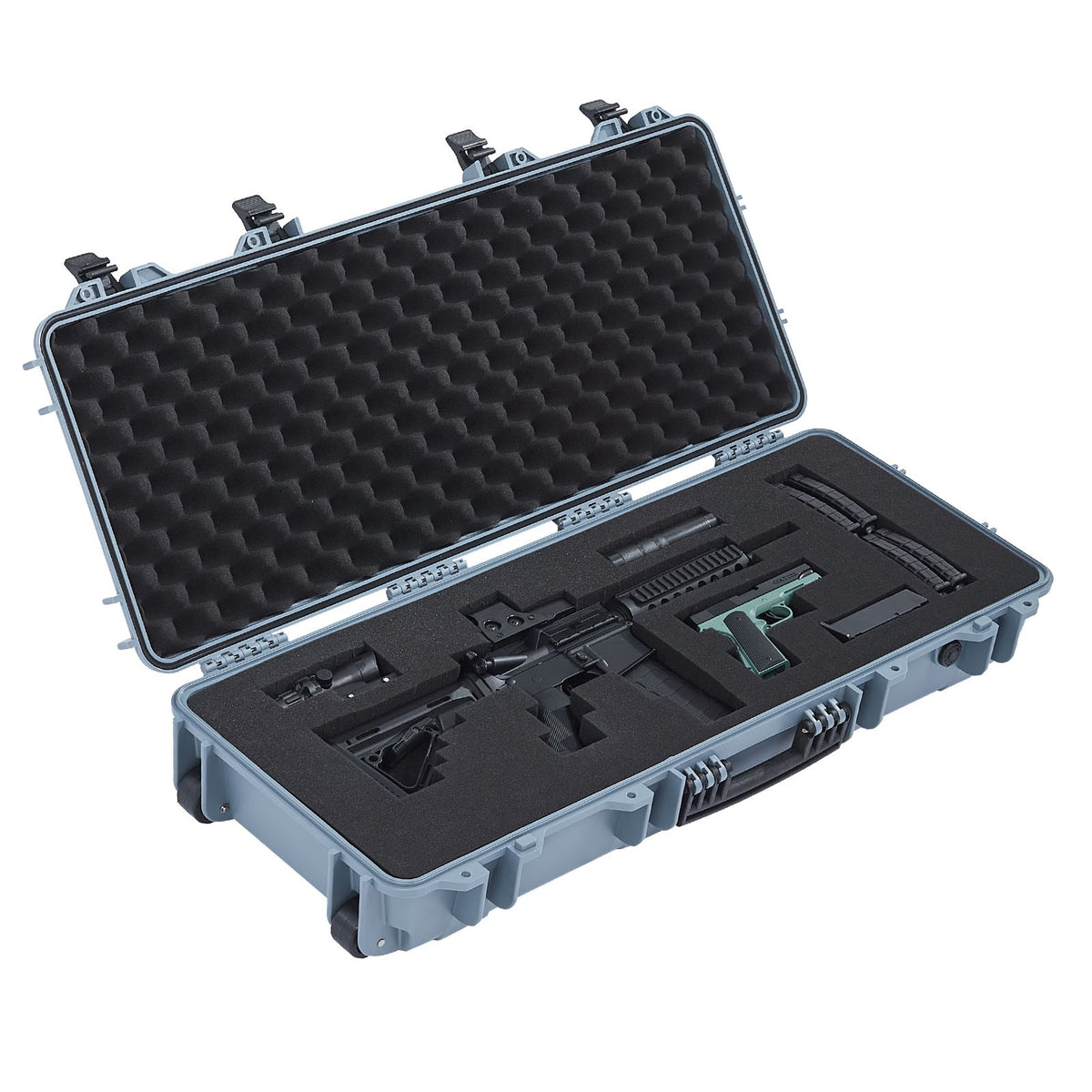 Waterproof Rifle Case with Custom Foam Insert - Durable Gun Storage