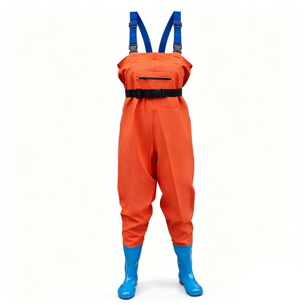 Women's Waterproof PVC Chest Waders for Fishing and Hunting