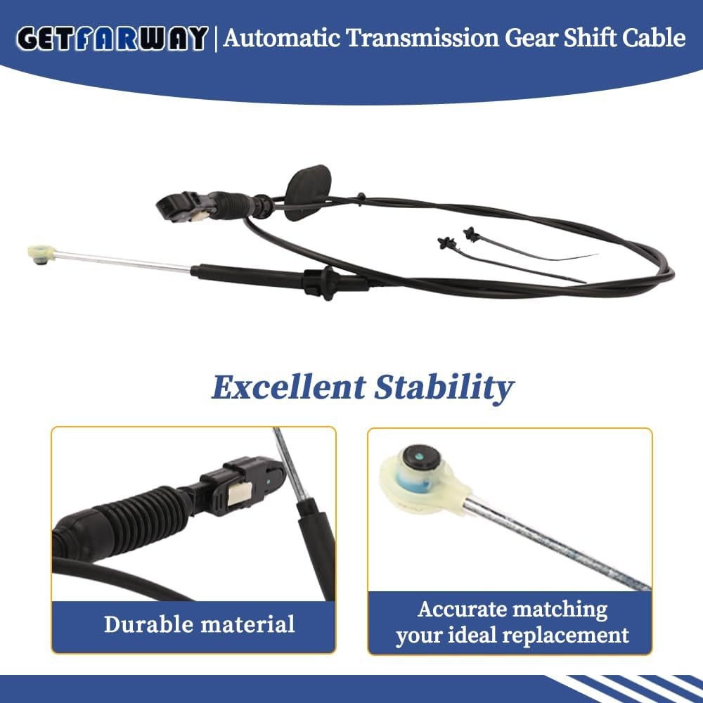 Automatic Transmission Gear Shift Cable Compatible with Chevrolet C1500