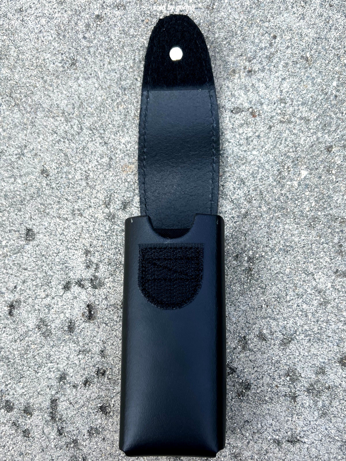 Leather Belt Pouch for 111mm Swiss Army & Victorinox Knives, Black